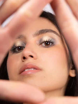 La palette de 4 fards à paupières BIO – Silver Smokey