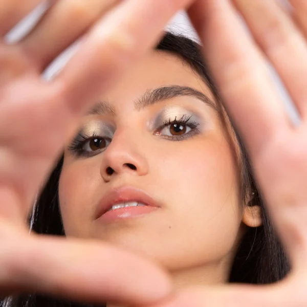 La palette de 4 fards à paupières BIO - Silver Smokey – Image 2