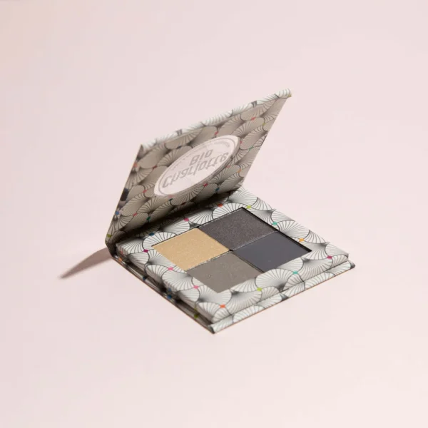 La palette de 4 fards à paupières BIO - Silver Smokey – Image 3